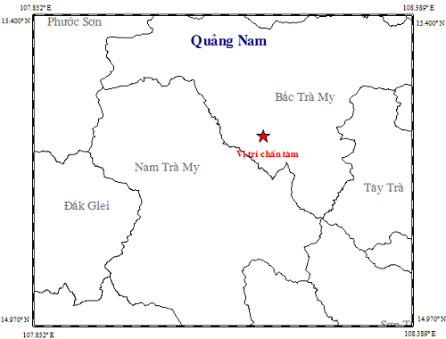 Một ngày, Quảng Nam xảy ra 4 trận động đất liên tiếp ảnh 2