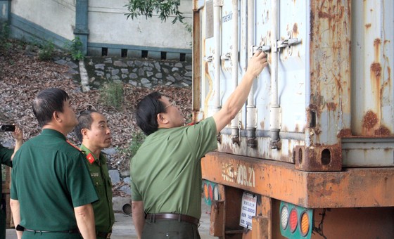 Bắt giữ khoảng 10 tấn ngà voi, vảy tê tê nhập lậu qua cảng Tiên Sa ảnh 1