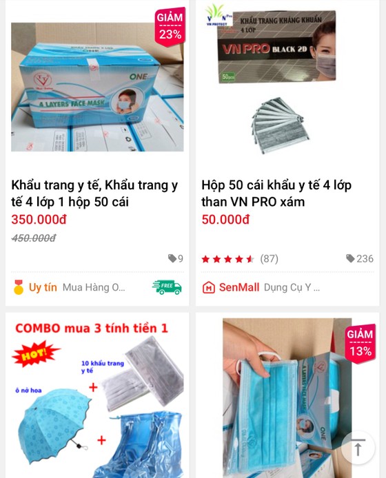 Hơn 11.000 gian hàng online bị gỡ bỏ vì bán đắt hoặc không phù hợp ảnh 1