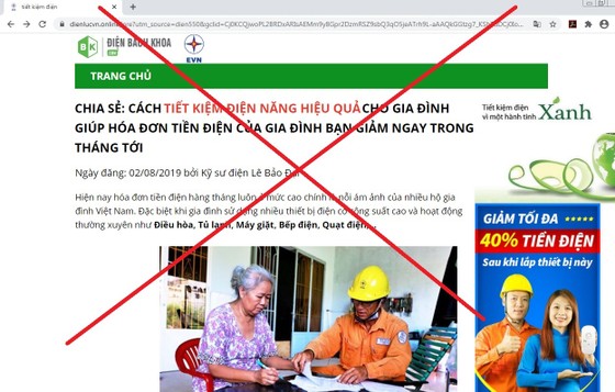 Sử dụng logo “EVN” để bán “thiết bị tiết kiệm điện” ảnh 3