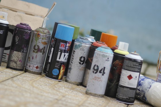 Khi người trẻ... đói sân chơi Graffiti ảnh 4