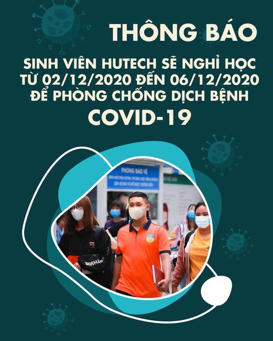 Sinh viên đến cổng trường thì nhận thông báo nghỉ học, lý do: Liên quan bệnh nhân 1.342 ảnh 1