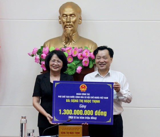 Phó Chủ tịch nước Đặng Thị Ngọc Thịnh thăm và làm việc tại tỉnh Bình Thuận ảnh 2