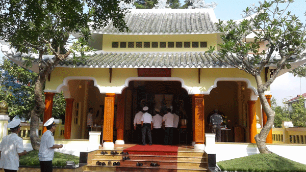 Khánh thành Đền thờ Liệt sĩ Đoàn tàu Không số ảnh 1
