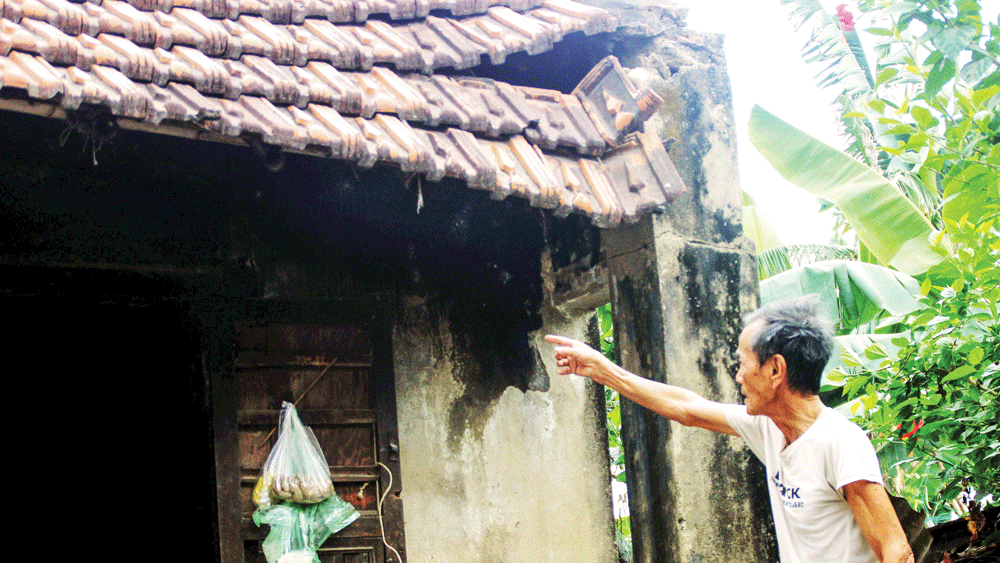 Thi công quốc lộ, nhà dân nứt nẻ ảnh 1