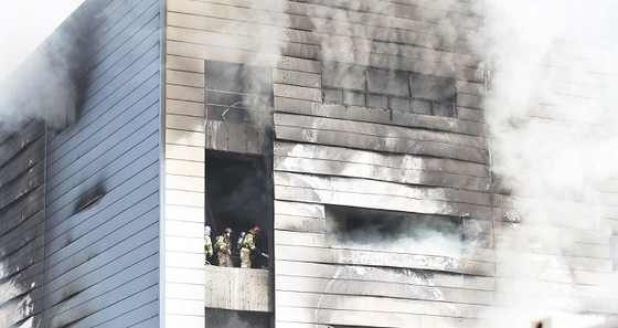 Hàn Quốc: Cháy công trường, ít nhất 46 người thương vong