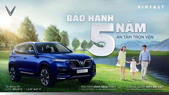 Bảo hành 5 năm và những kỷ lục mang tên VinFast ảnh 1