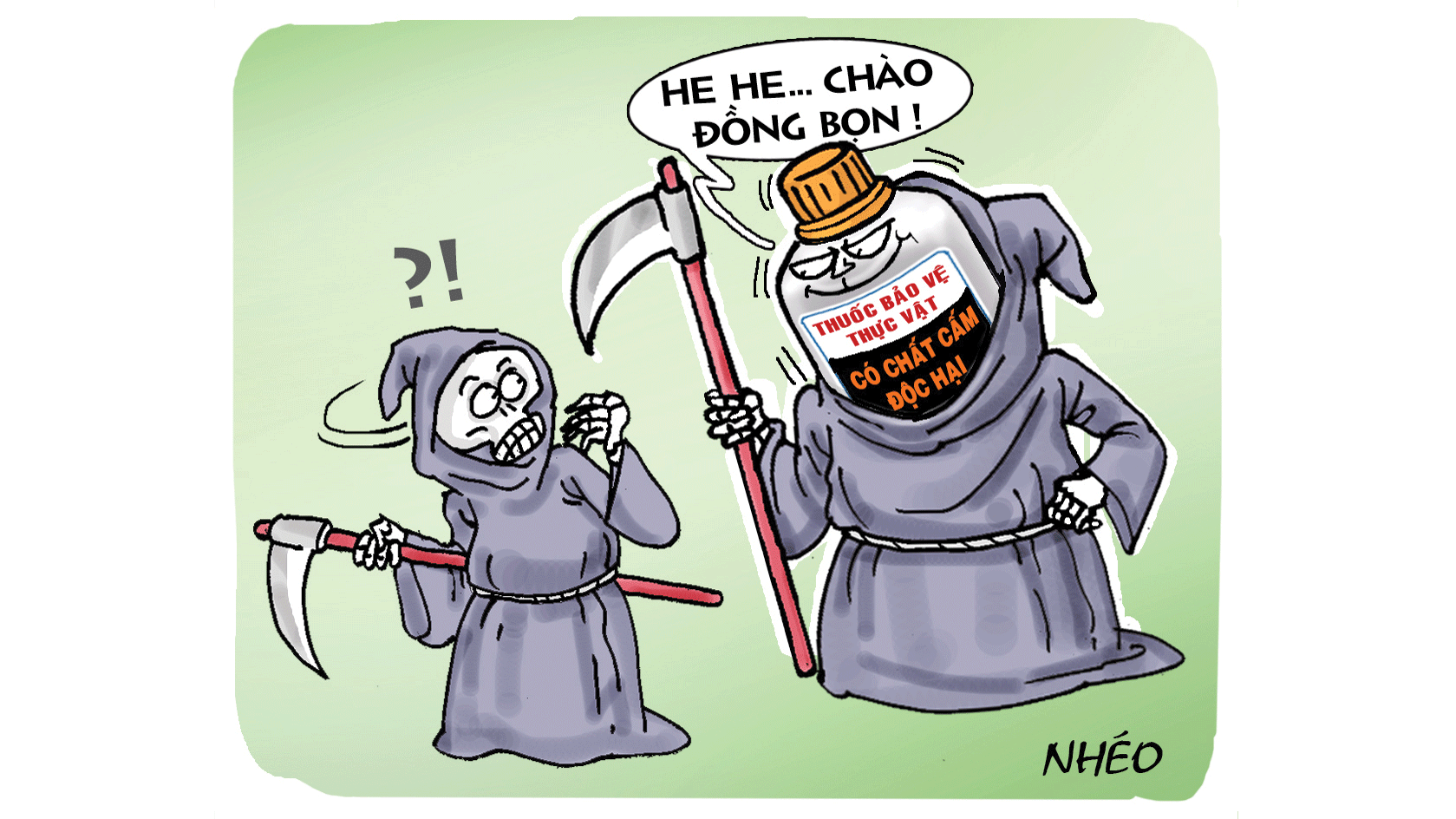 Biếm họa ảnh 1
