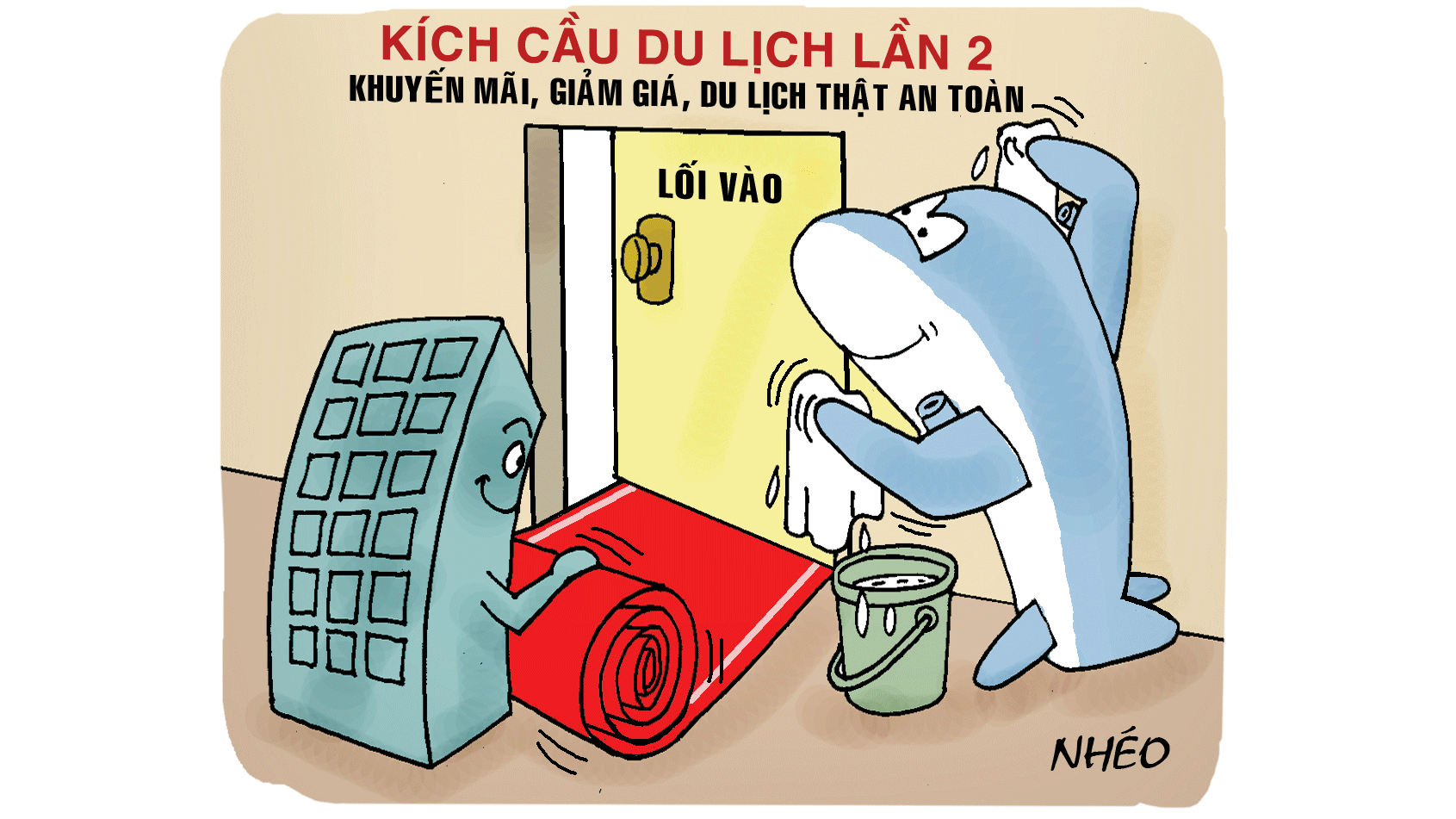Biếm họa ảnh 1