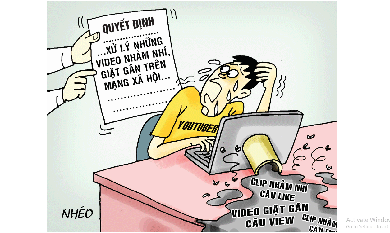 Biếm họa ảnh 1