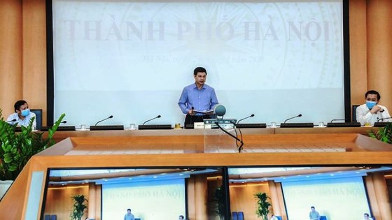 Hà Nội kiến nghị giảm mức giãn cách xã hội sau ngày 22-4 ảnh 1