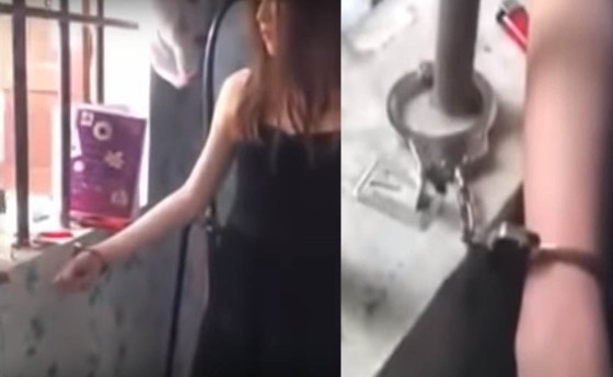 Đề nghị hạ cấp một thiếu úy công an còng tay bạn gái vào cửa sổ ảnh 1