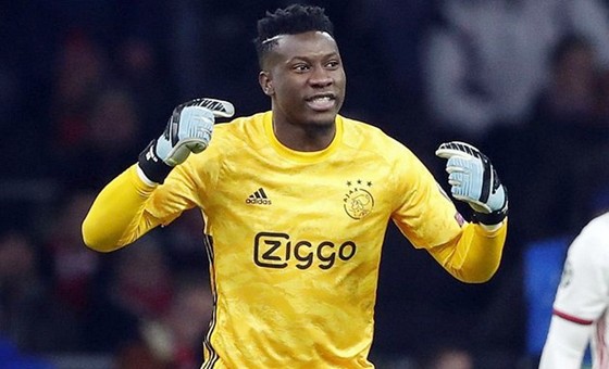 Sự xuất sắc của thủ thành Andre Onana đã góp sức vào thành công gần đây của Ajax. Ảnh: Getty Images