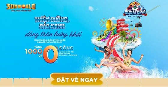 Săn vé 0 đồng trải nghiệm công viên nước 'khủng' nhất khu vực: Không bây giờ thì bao giờ!? ảnh 1
