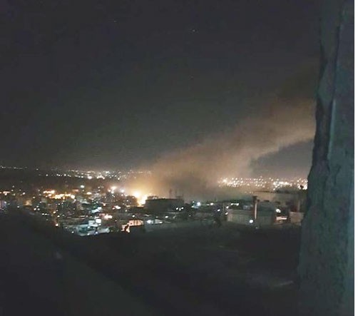 Tổng thống Bashar al-Assad xuất hiện trong Phủ Tổng thống sau khi Syria bị không kích ảnh 1