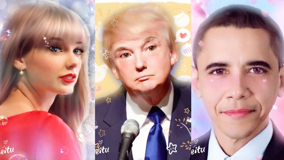 Meitu, ứng dụng từng một thời gây sốt trên thế giới.