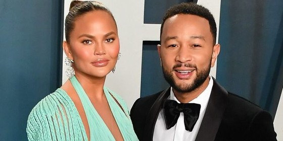 Chrissy Teigen and John Legend are considering leaving the U.S. after the election. (Allen Berezovsky/Getty Images)