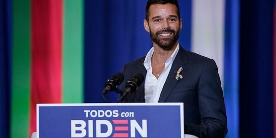 Ricky Martin revealed that he and his husband had plans to leave the U.S. if Trump won. (Drew Angerer/Getty Images)