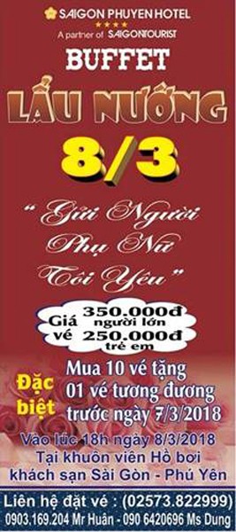 Nhiều ưu đãi dịp 8-3 tại hệ thống Saigontourist ảnh 10
