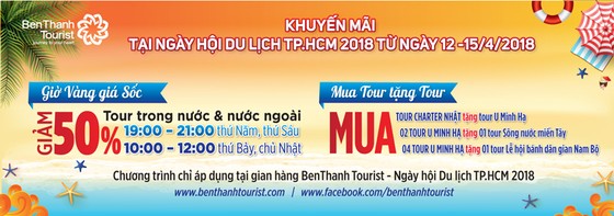 Benthanh Tourist giảm 50% giá tour ảnh 1