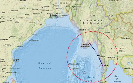 Máy bay quân sự Myanmar chở 105 người mất tích ảnh 1