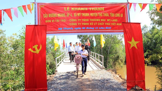 Xây cầu nông thôn hơn 500 triệu đồng tại Long An ảnh 1