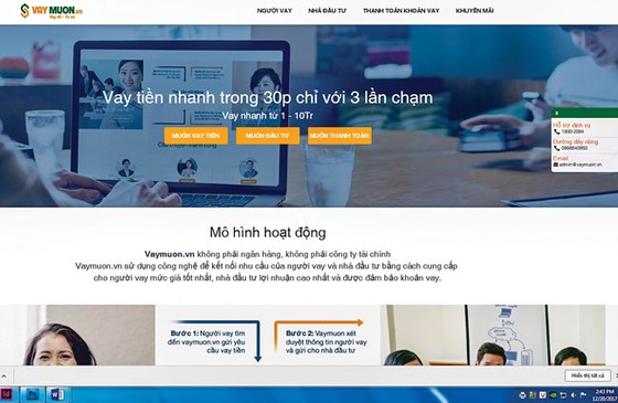 Quá rủi ro đầu tư cho vay qua mạng ảnh 1