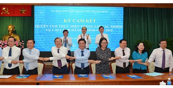 Bí thư Thành ủy TPHCM Nguyễn Thiện Nhân: Triệt để, đồng bộ và tăng tốc cải cách hành chính ảnh 7