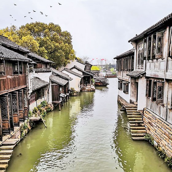 Thủy trấn thơ mộng ở Chiết Giang ảnh 4