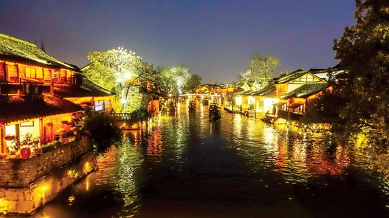 Thủy trấn thơ mộng ở Chiết Giang ảnh 5
