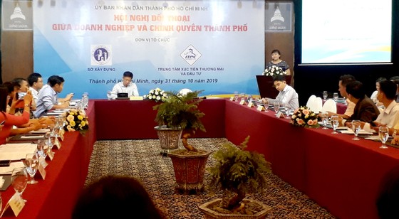 Đối thoại giữa Sở Xây dựng với doanh nghiệp ảnh 1