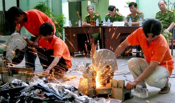 Mạnh tay trấn áp các băng nhóm tội phạm ảnh 1