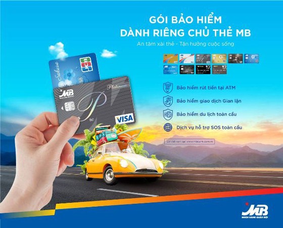 Chủ thẻ MB được bảo hiểm khi gặp rủi ro trong quá trình giao dịch thẻ ảnh 1