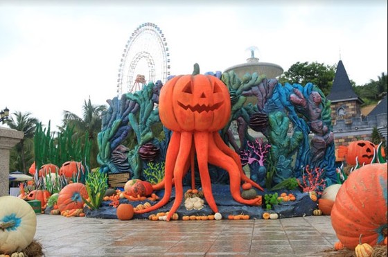 “Siêu bảo tàng” bí ngô Vinpearl mùa Halloween ảnh 3
