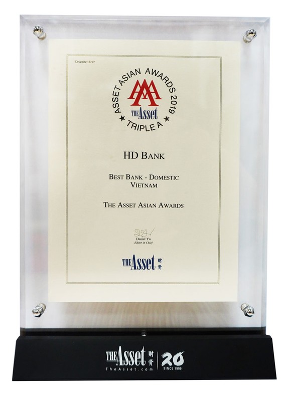 HDBank đạt giải “ngân hàng nội địa tốt nhất Việt Nam” ảnh 1
