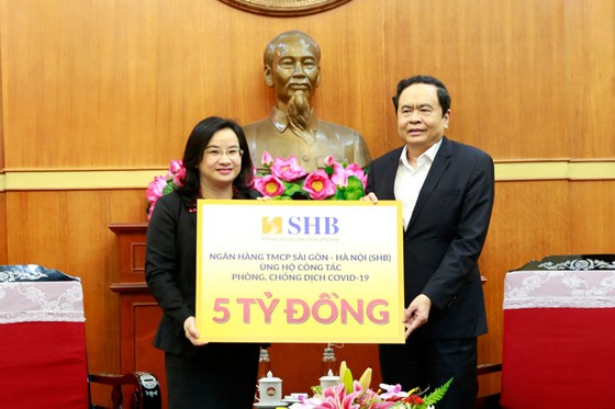 T&T và SHB ủng hộ 10 tỷ đồng phòng chống dịch Covid-19 ảnh 1