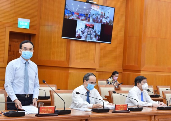 Bí thư Thành ủy TPHCM: Từng bước đưa sản xuất, sinh hoạt tại TPHCM trở lại bình thường ảnh 4