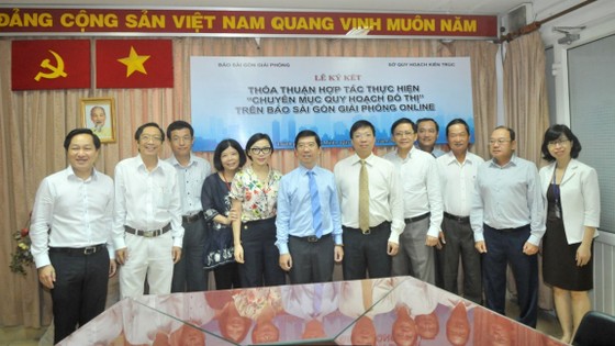 Hợp tác tuyên truyền thông tin quy hoạch đô thị trên SGGP Online ảnh 2