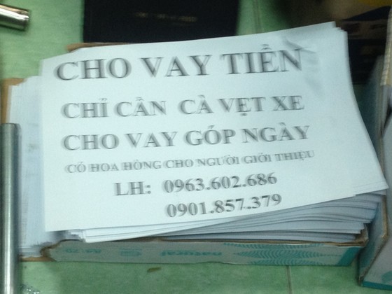 Giang hồ núp bóng công ty cho vay tín dụng ảnh 1