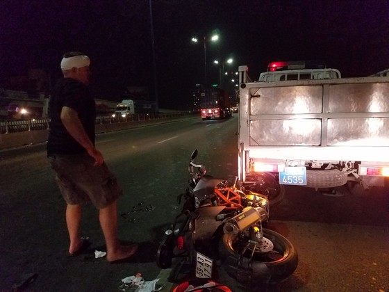Tai nạn trên cầu Sài Gòn, 1 người tử vong, 2 người bị thương ảnh 4