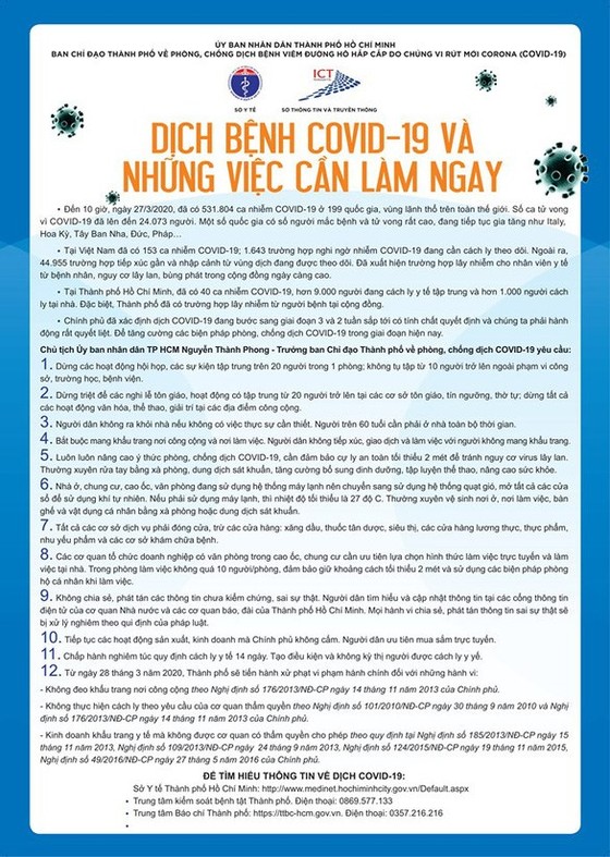 12 việc cần làm ngay trong 2 tuần tới để phòng chống dịch Covid-19 ảnh 1