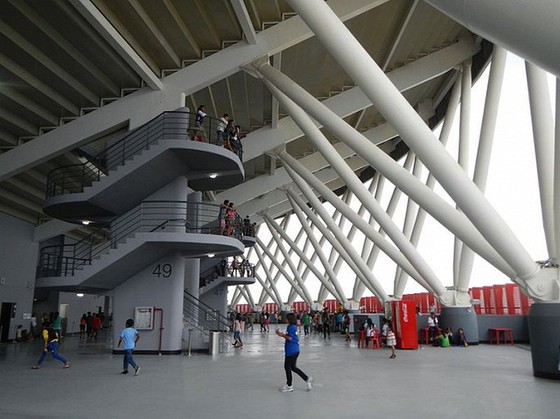 Hình ảnh đẹp của nhà thi đấu Philippine Arena nơi diễn ra lễ khai mạc SEA Games 30 ảnh 2