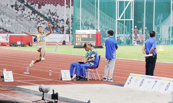 Điền kinh: Chỉ cần 1 lần nhảy, Bùi Thị Thu Thảo tạo nên lịch sử ở Asiad 2018 ảnh 1