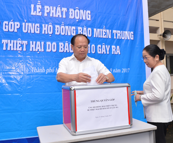 TPHCM phát động quyên góp ủng hộ các tỉnh miền Trung ảnh 1