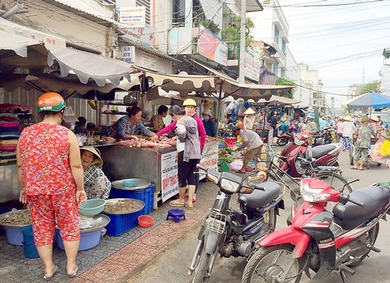 Chấm dứt hoạt động chợ lề đường Cô Giang từ ngày 1-10 ảnh 1