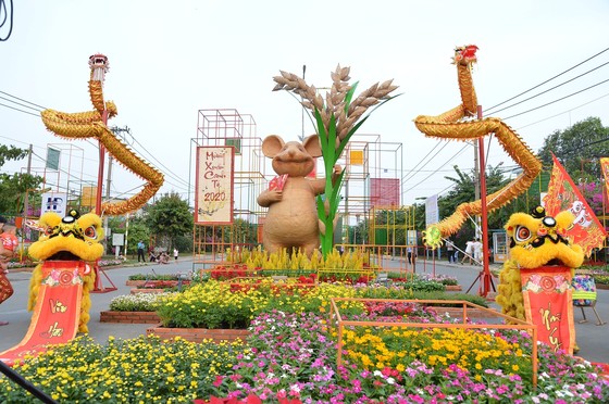Khai mạc hội hoa xuân phục vụ bà con ngoại thành ảnh 5