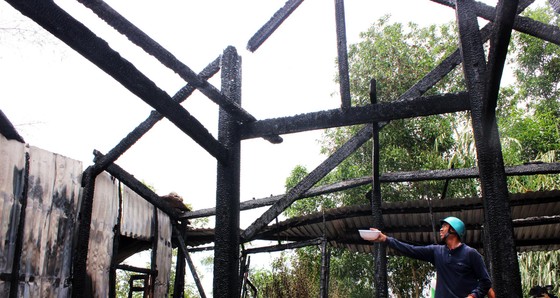 Ngôi chùa 55 tuổi ở Phú Yên bị lửa lớn thiêu rụi ảnh 3