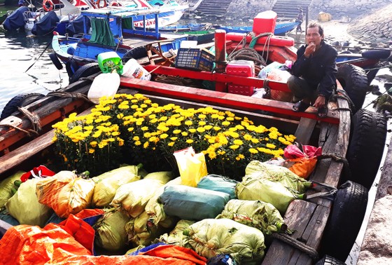 'Chở tết' ra đảo Cù Lao Xanh ảnh 1