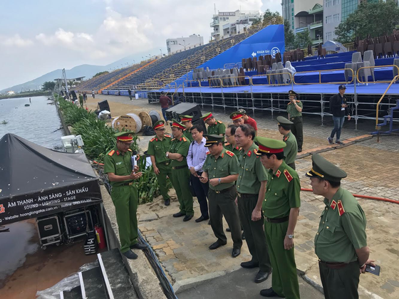Kiểm tra đột xuất công tác phòng cháy chữa cháy tại Lễ hội pháo hoa Đà Nẵng ảnh 1