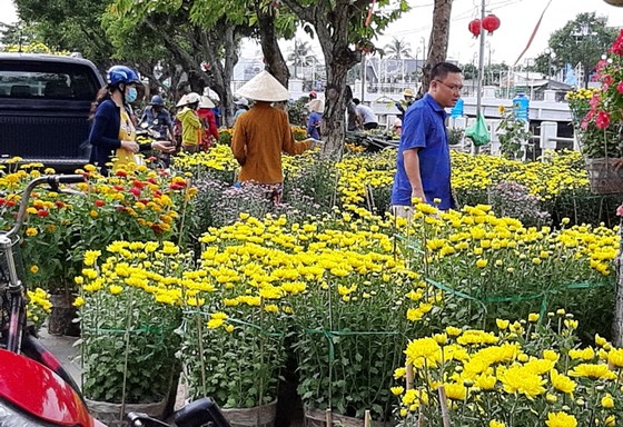 ĐBSCL: Hoa kiểng giảm giá chiều 30 Tết ảnh 4